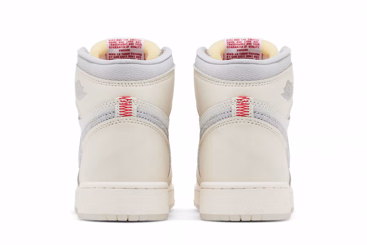 Air Jordan 1 High OG GS Sail University Red, view 7