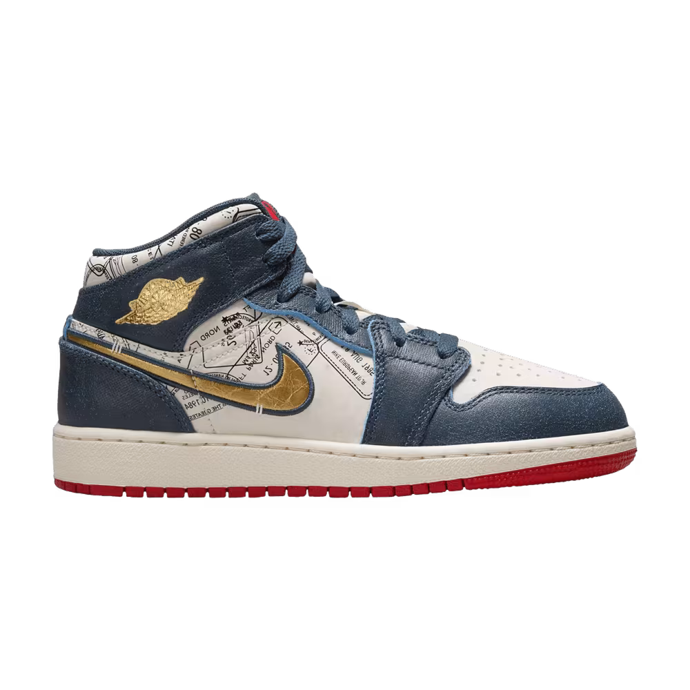 Air Jordan 1 Mid SE GS Take Flight