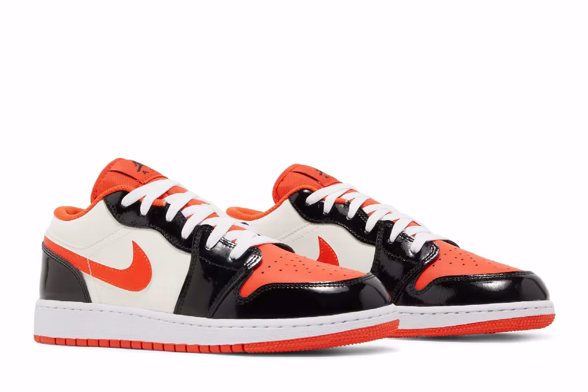 Air Jordan 1 Low SE GS Halloween, view 9