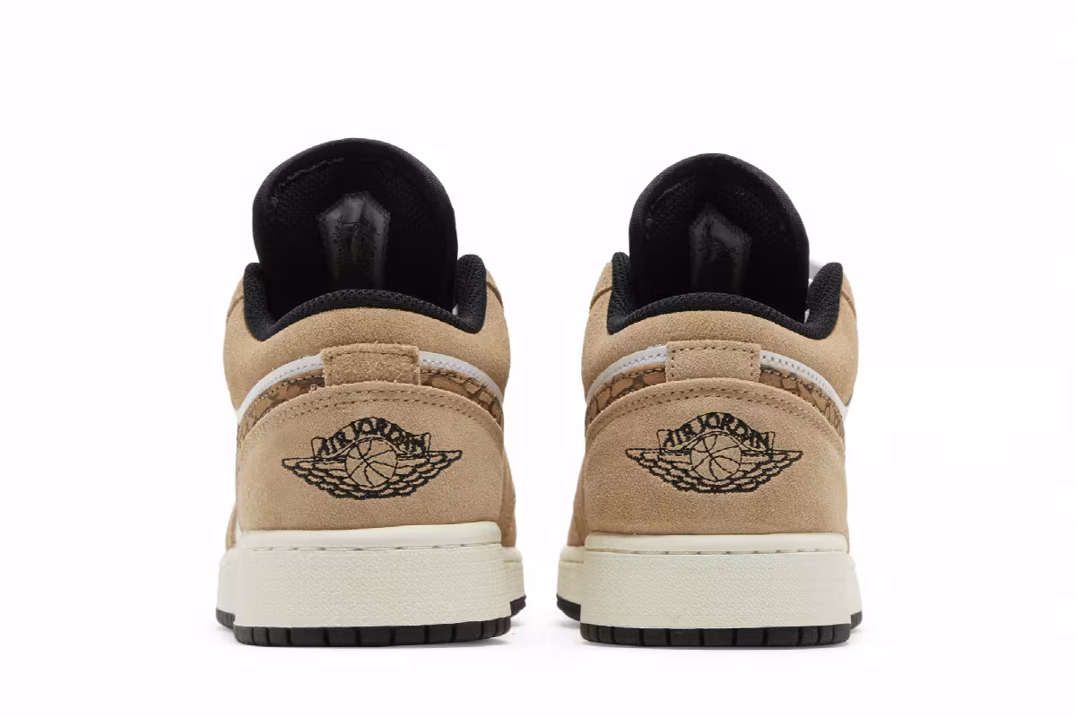 Air Jordan 1 Low SE GS Brown Elephant, view 7