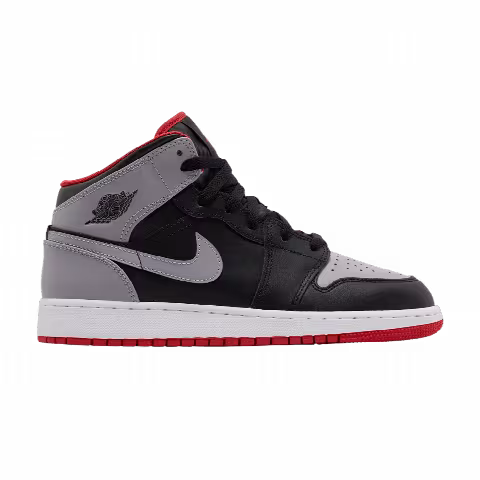 Air Jordan 1 Mid GS 'Bred Shadow'