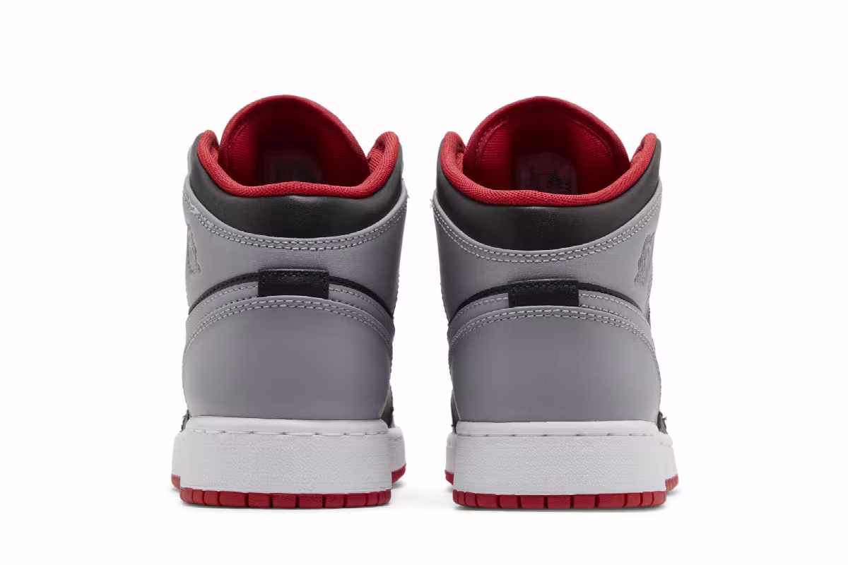 Air Jordan 1 Mid GS Bred Shadow, view 7