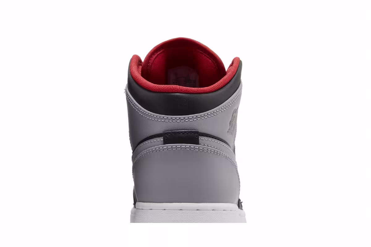 Air Jordan 1 Mid GS Bred Shadow, view 8