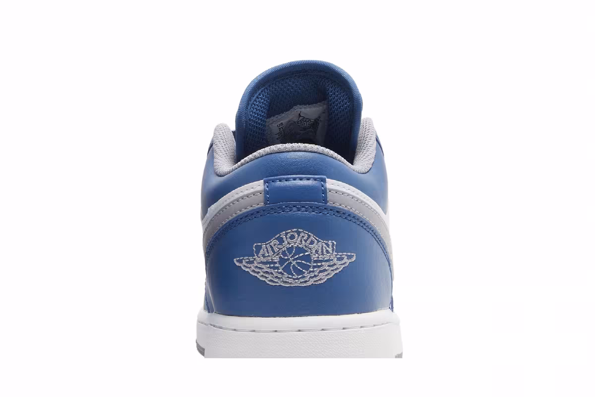 Air Jordan 1 Low GS True Blue Cement, view 8