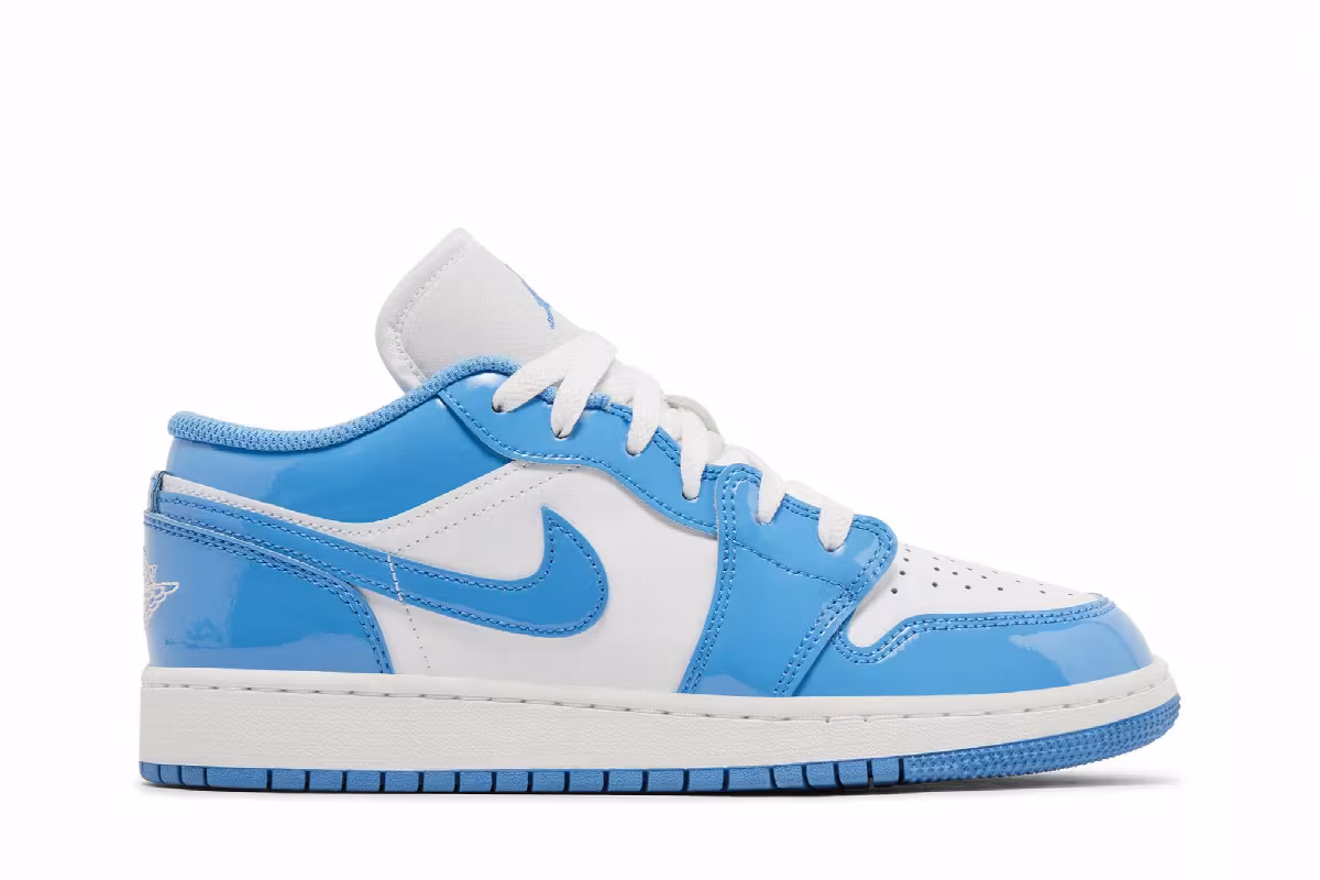 Air Jordan 1 Low GS UNC Patent, view 2
