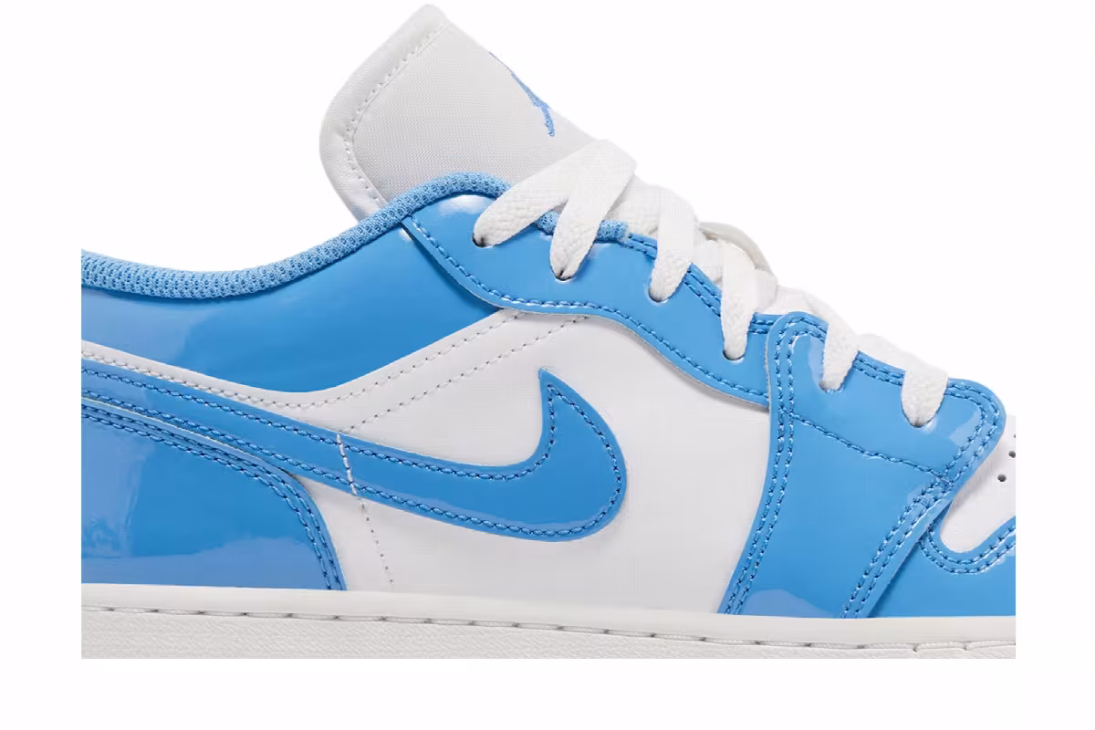 Air Jordan 1 Low GS UNC Patent, view 3