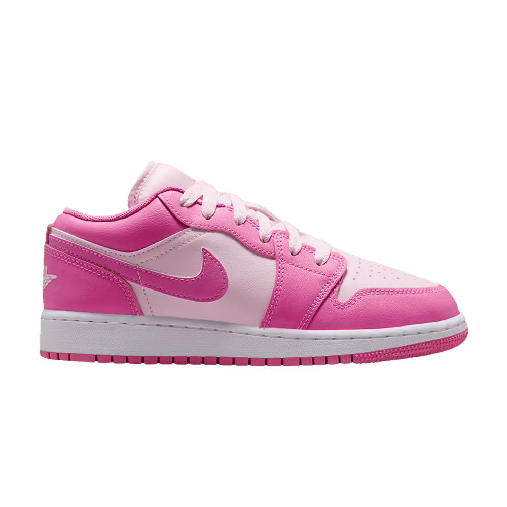 Air Jordan 1 Low GS China Rose White Pink Foam