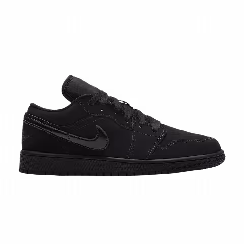 Air Jordan 1 Low GS 'Triple Black'