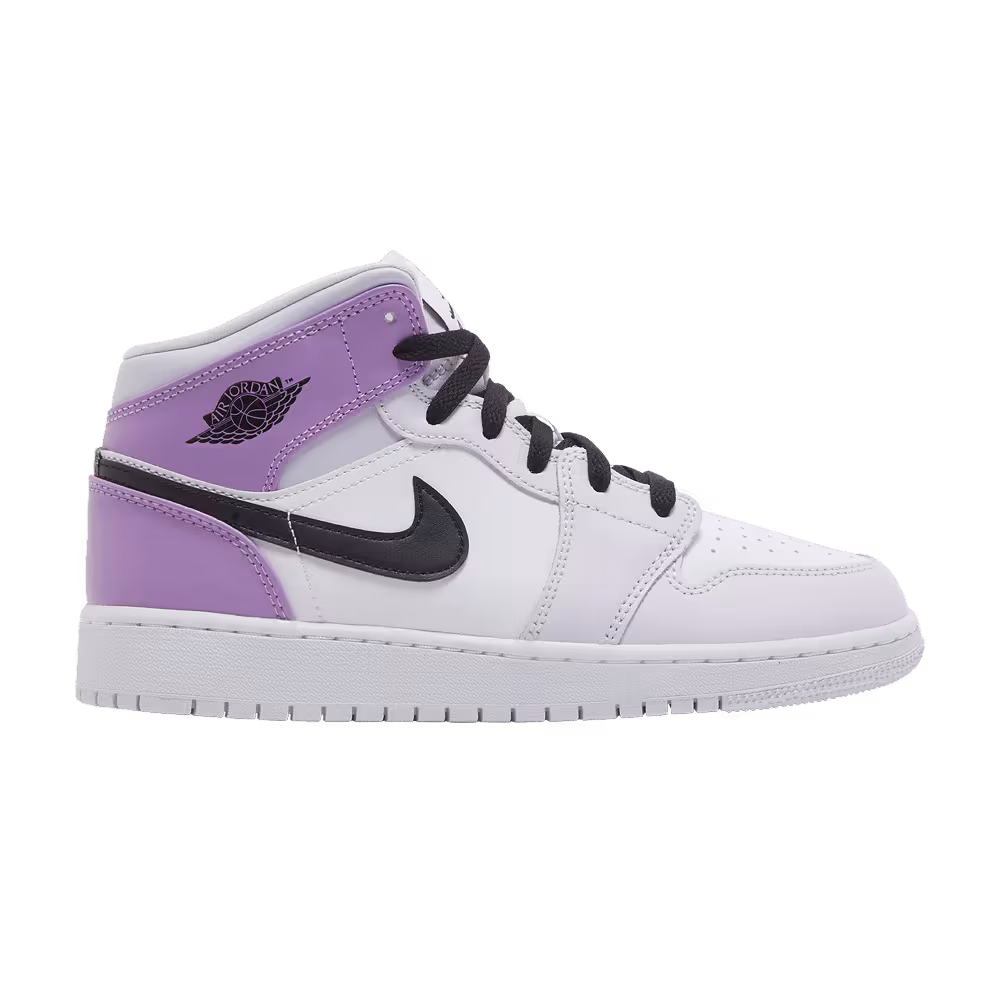 Air Jordan 1 Mid GS Barely Grape
