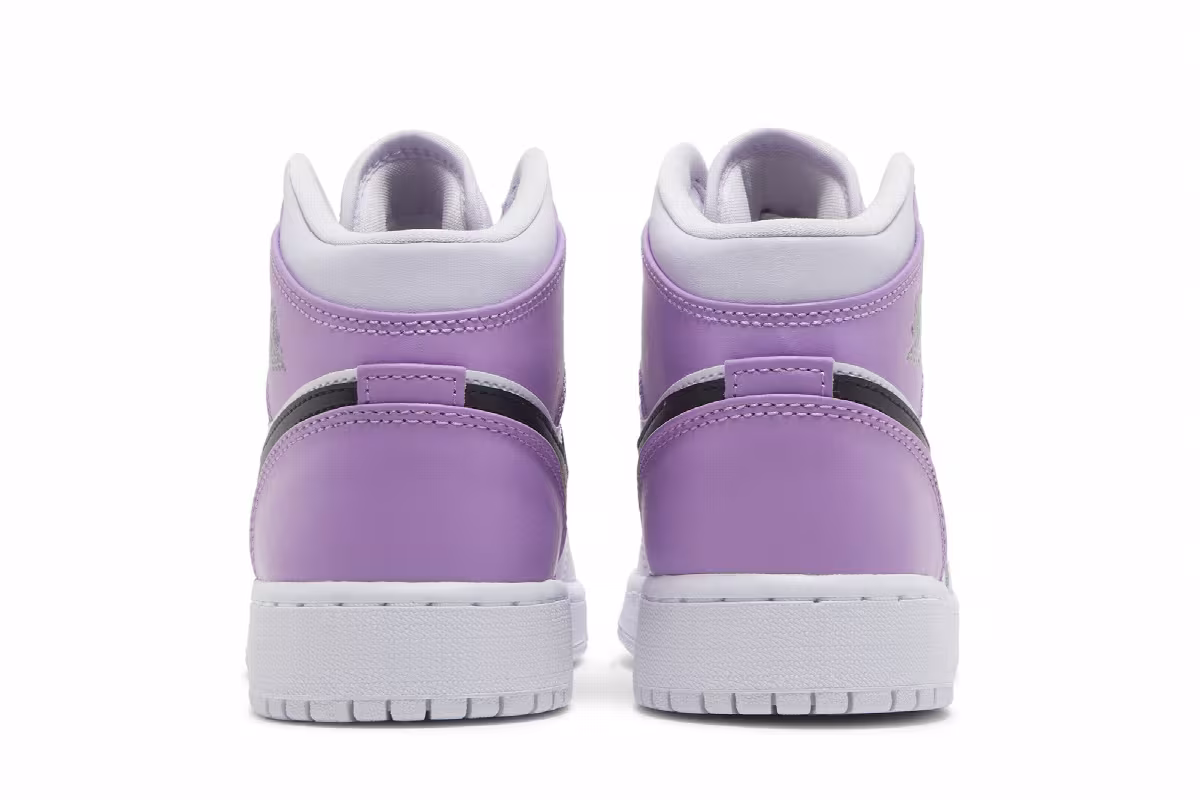 Air Jordan 1 Mid GS Barely Grape, view 7