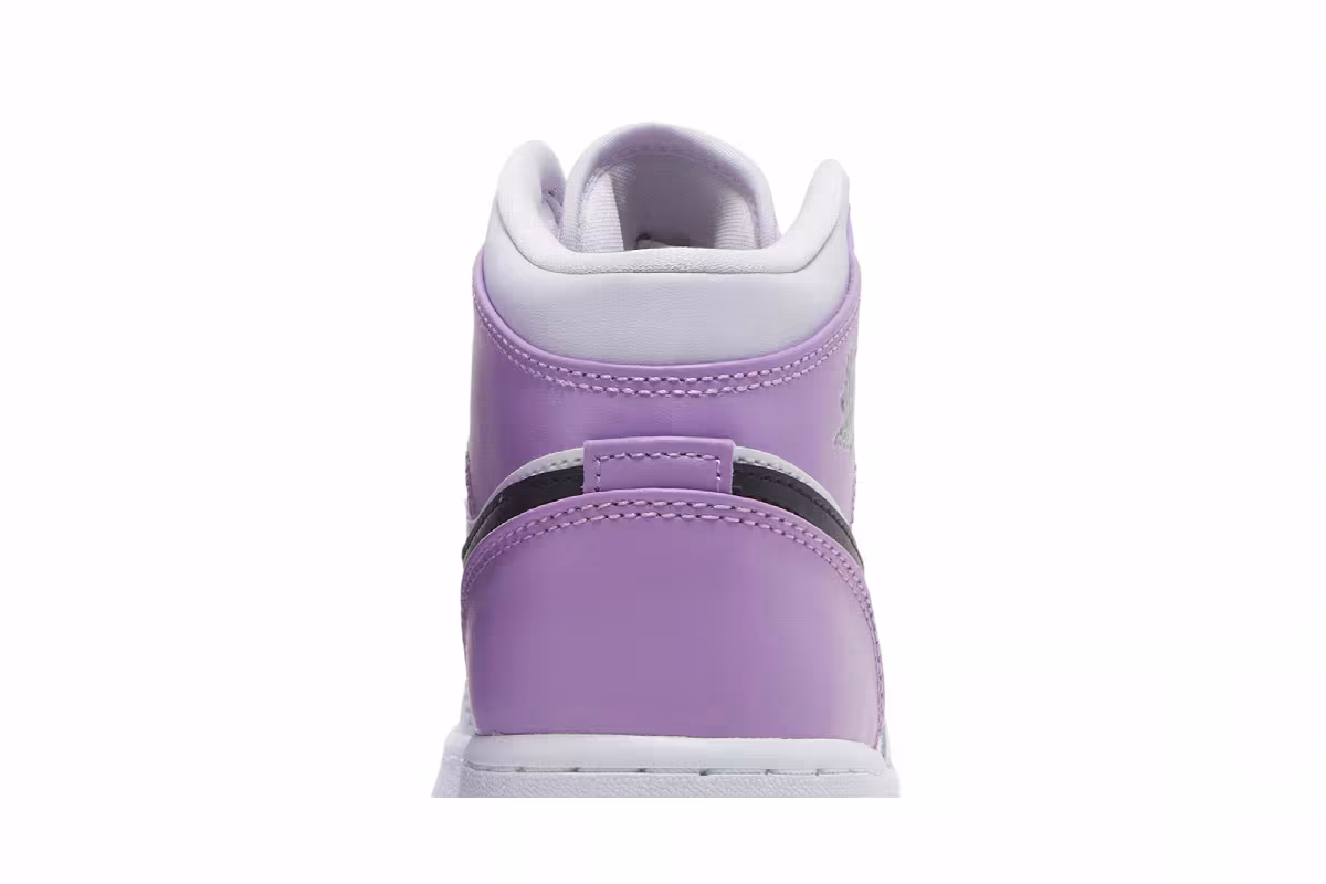 Air Jordan 1 Mid GS Barely Grape, view 8