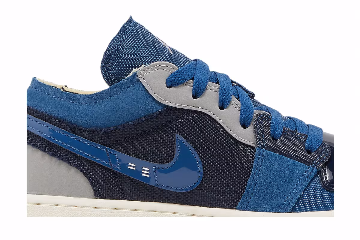Air Jordan 1 Low SE Craft GS Inside Out - Obsidian, view 3