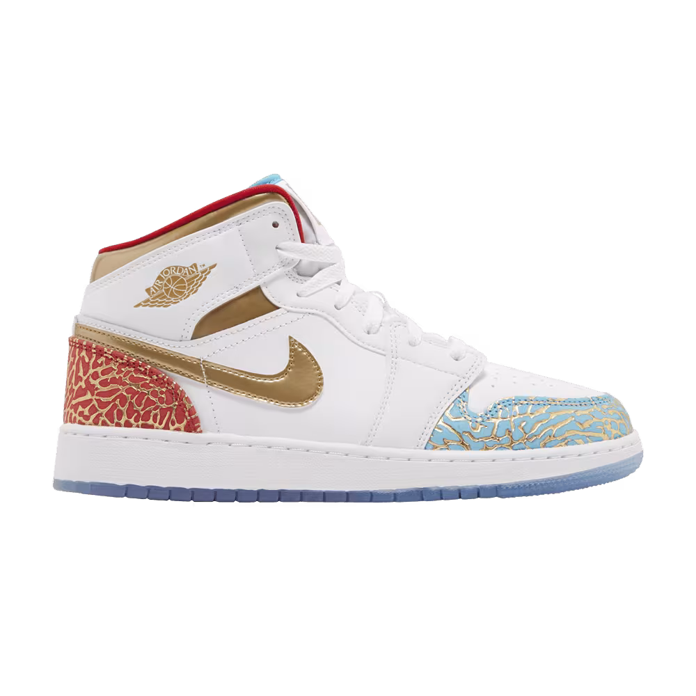 Air Jordan 1 Mid GS NC to Chi