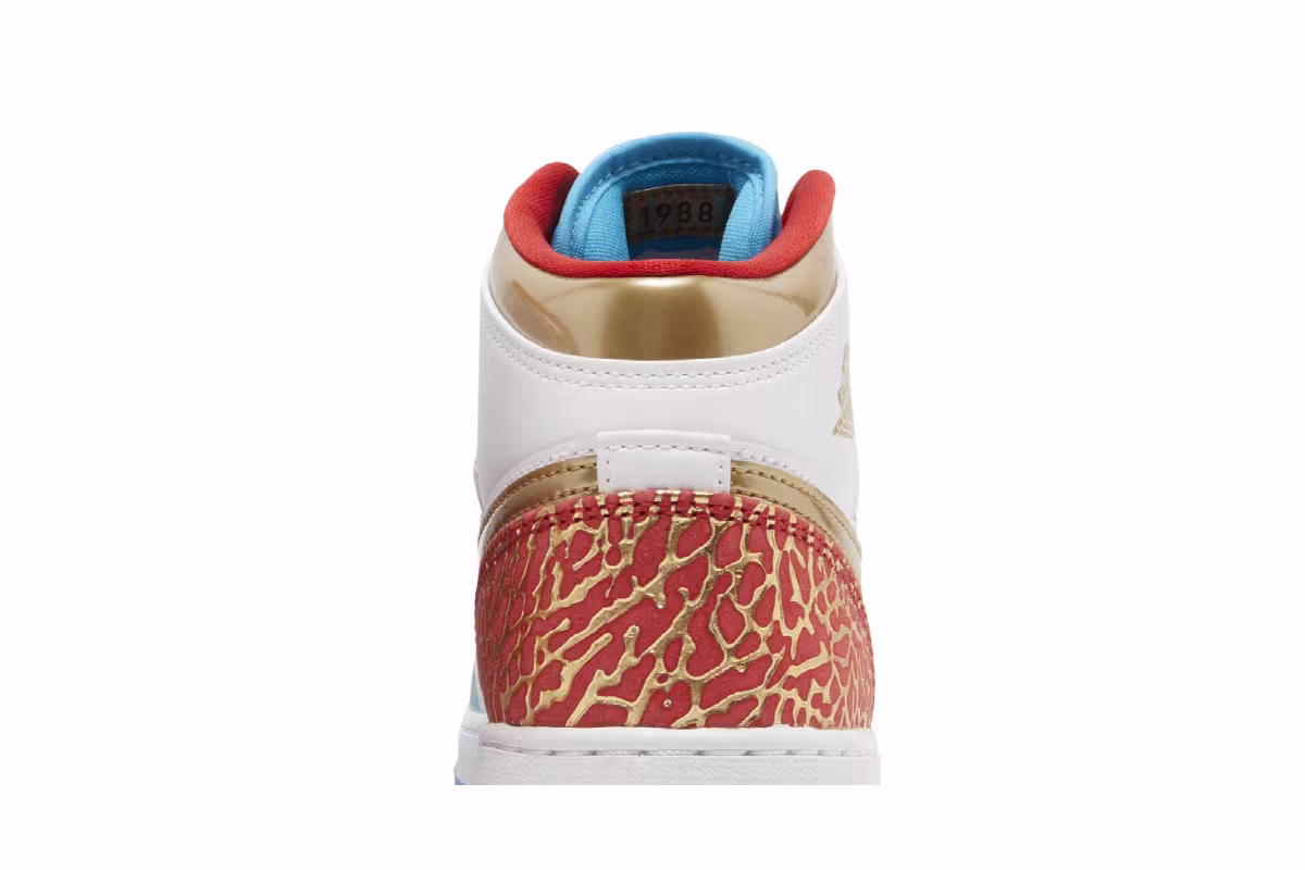 Air Jordan 1 Mid GS NC to Chi, view 8