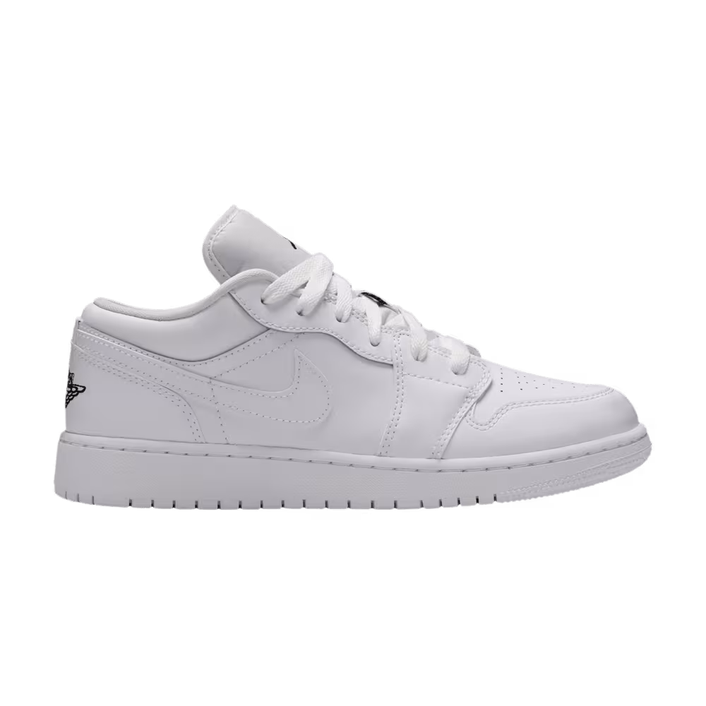 Air Jordan 1 Low GS White Black