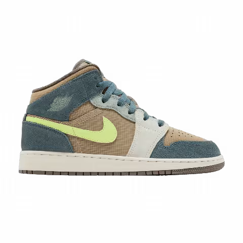 Air Jordan 1 Mid SE GS 'Lemon Twist'
