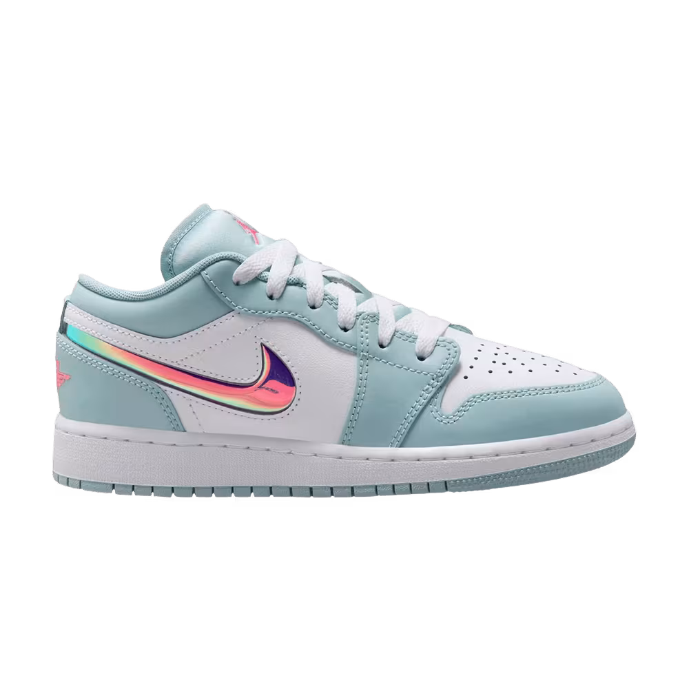 Air Jordan 1 Low SE GS Ocean Bliss Atomic Pink
