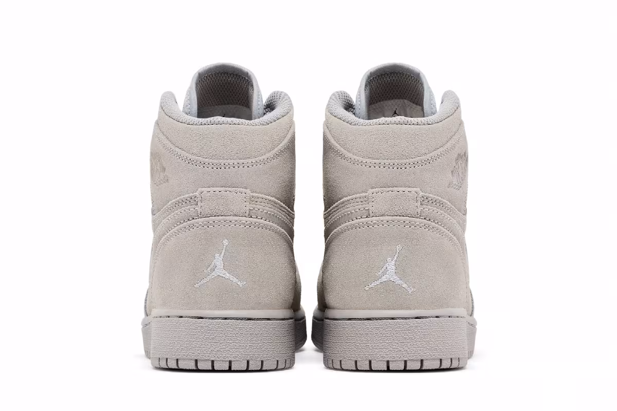 Air Jordan 1 High BG Grey Suede, view 7