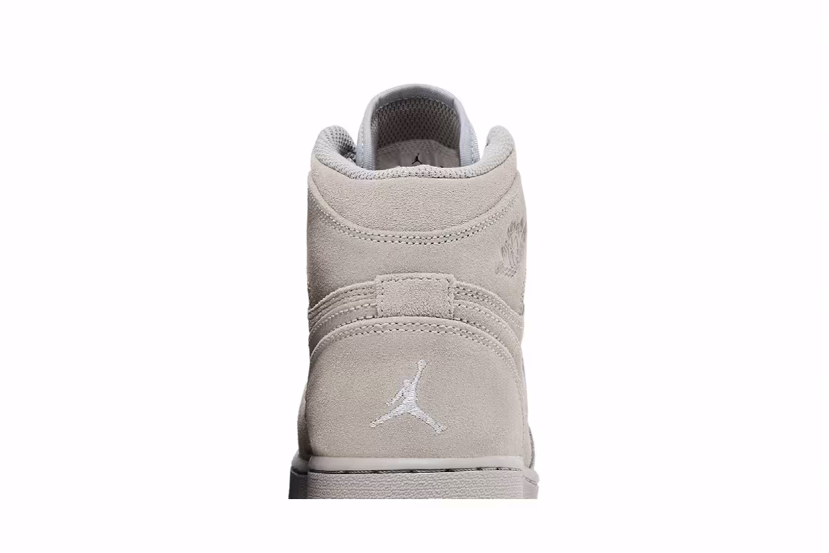 Air Jordan 1 High BG Grey Suede, view 8