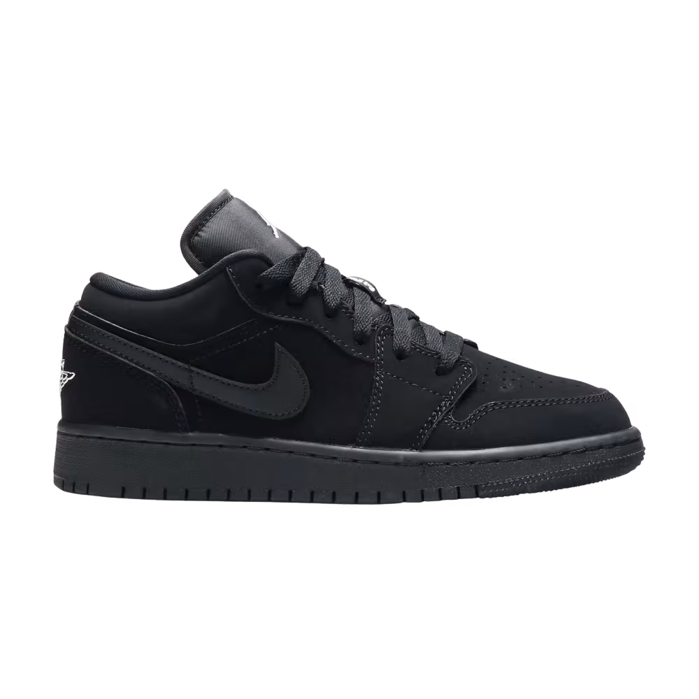 Air Jordan 1 Low GS Triple Black