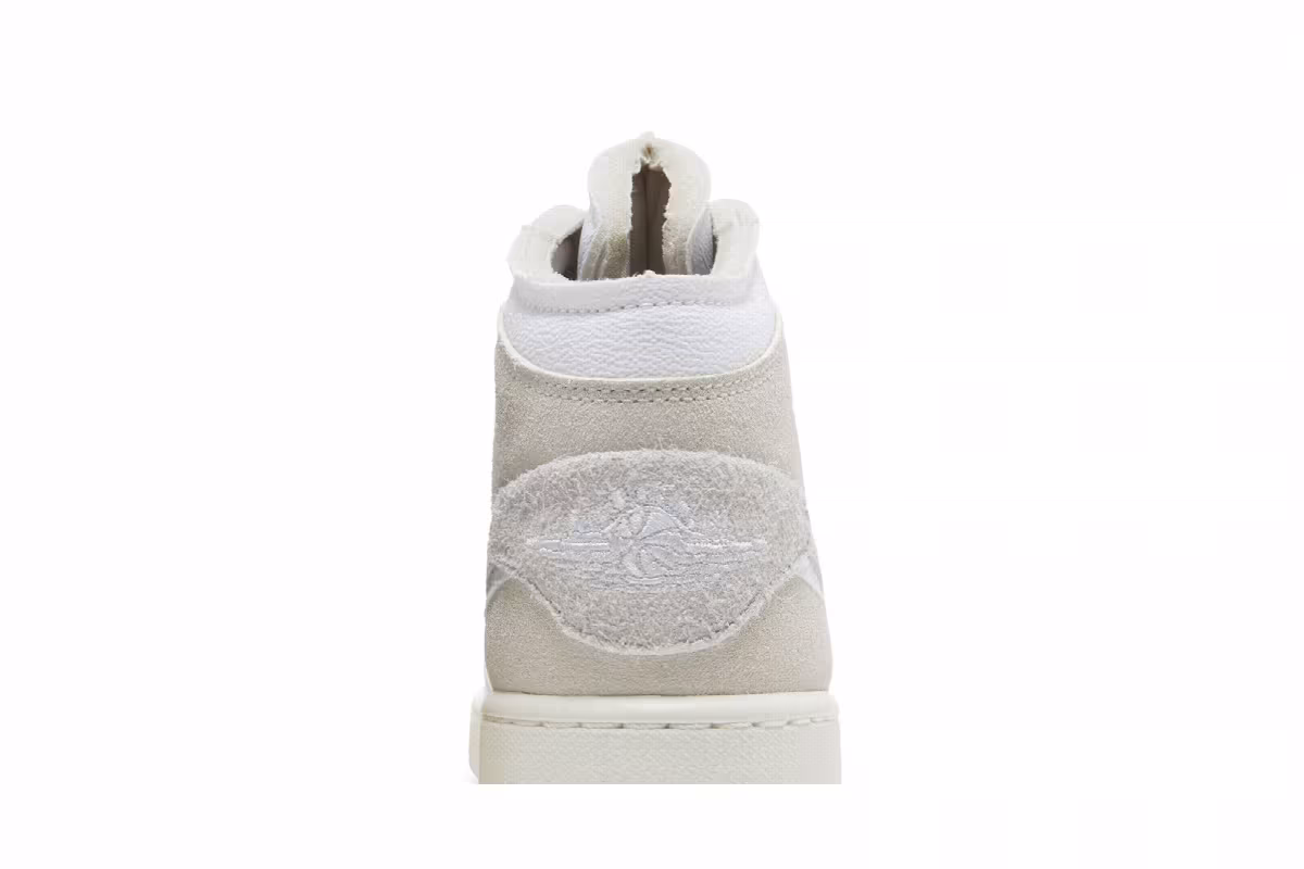 Air Jordan 1 Mid SE Craft GS Inside Out - White Sail, view 8