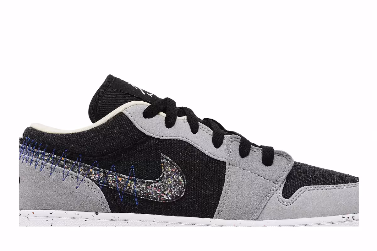 Air Jordan 1 Low SE GS Crater, view 3