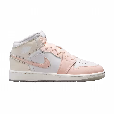 Air Jordan 1 Mid GS 'Sail Guava Ice'