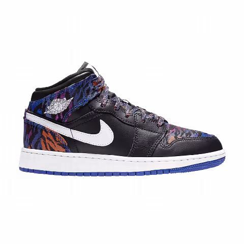 Air Jordan 1 Mid SE GS 'Tiger Stripe'