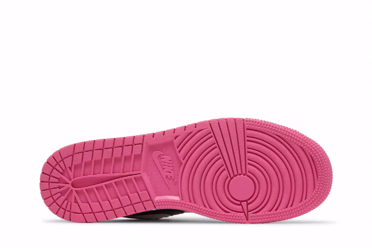 Air Jordan 1 Low GS White Pinksicle, view 5