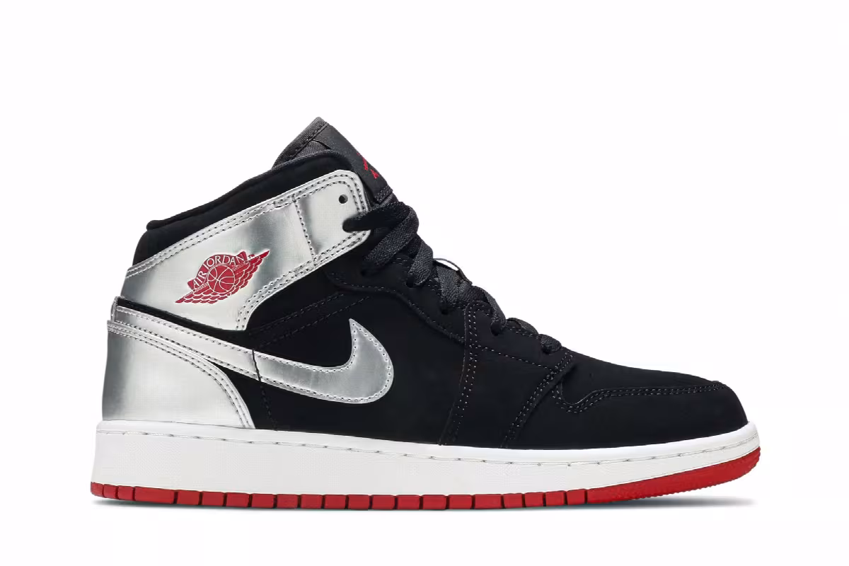 Air Jordan 1 Mid GS Johnny Kilroy, view 2