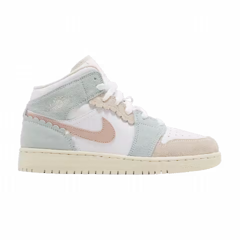Air Jordan 1 Mid SE GS 'Scalloped Edge'