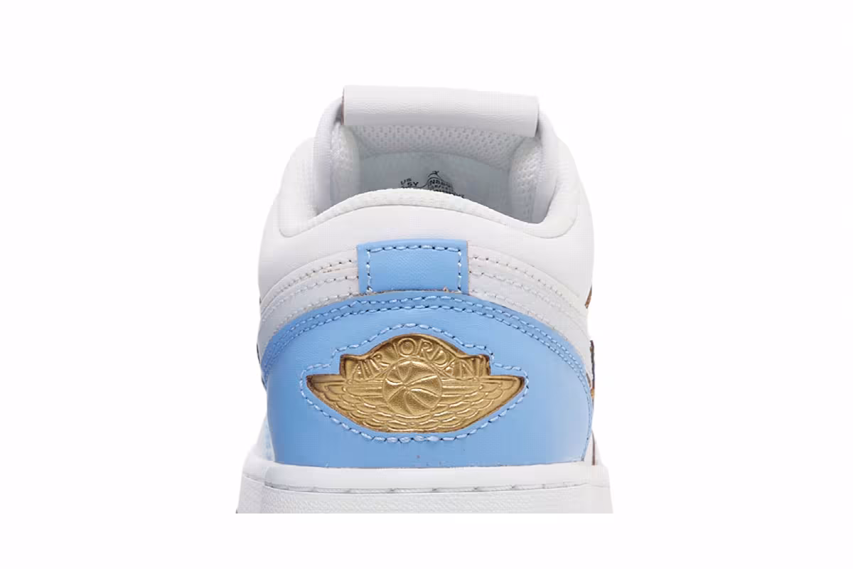 Air Jordan 1 Low SE GS Blue Gradient, view 8