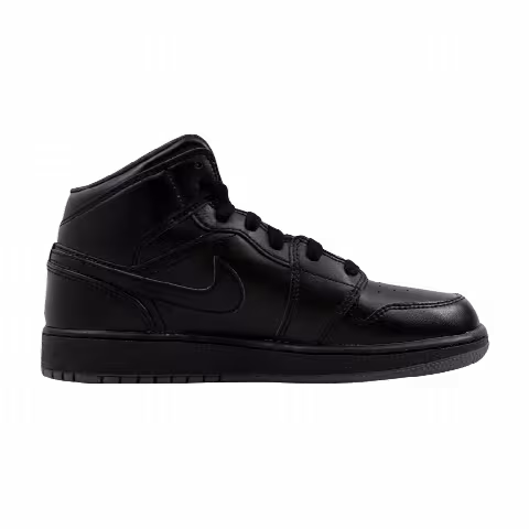 Air Jordan 1 Retro Mid GS 'Black Dark Grey'