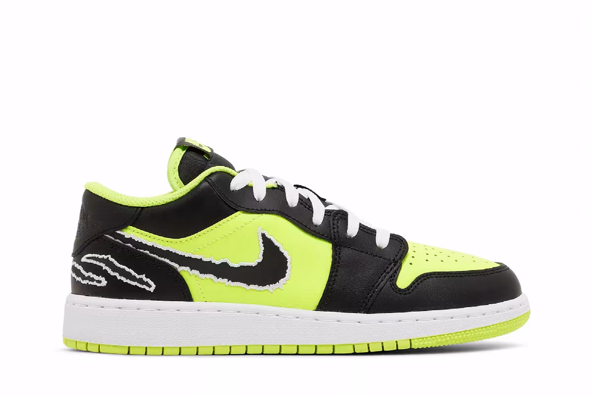 Air Jordan 1 Low SE GS Big Cat Energy, view 2