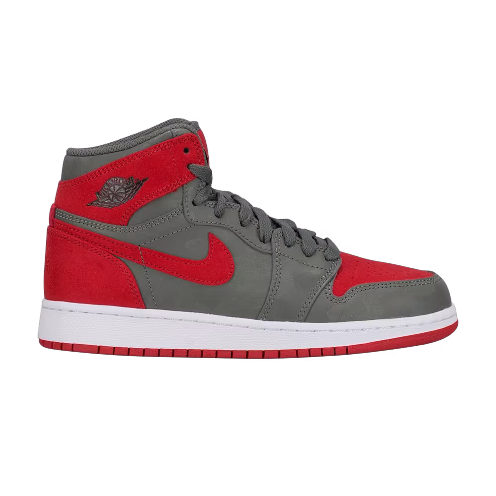 Air Jordan 1 Hi Prem BG Bred Camo
