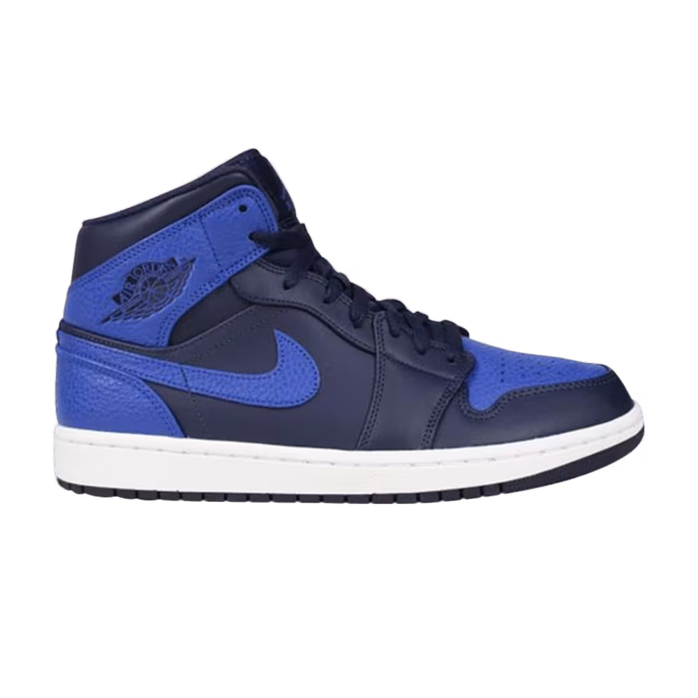 Air Jordan 1 Mid GS Obsidian Royal