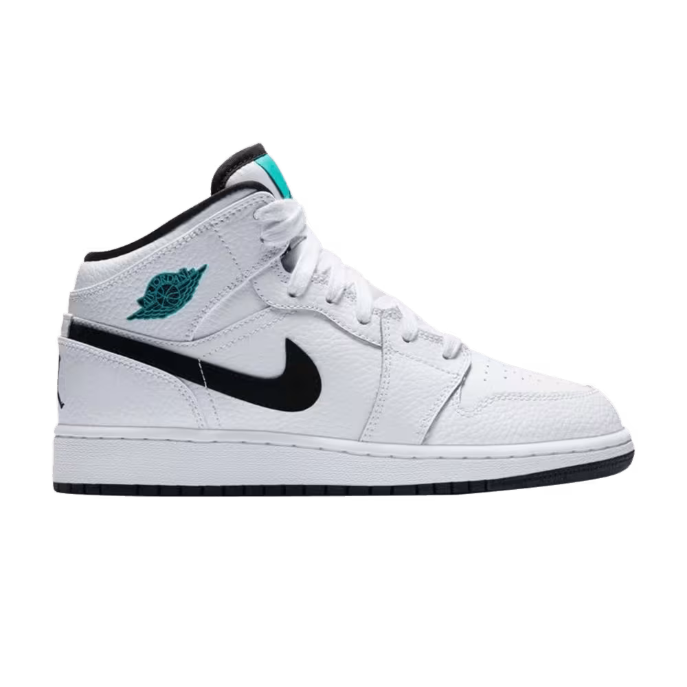 Air Jordan 1 Mid GS Hyper Jade