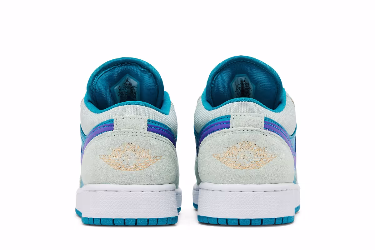 Air Jordan 1 Low SE GS Aquatone Concord, view 7
