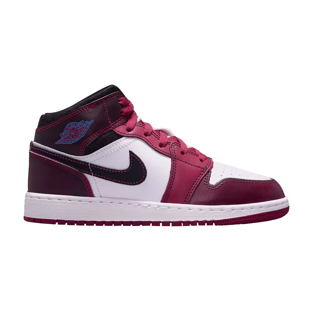 Air Jordan 1 Mid SE GS Sweet Beet Off Noir Desert Pink