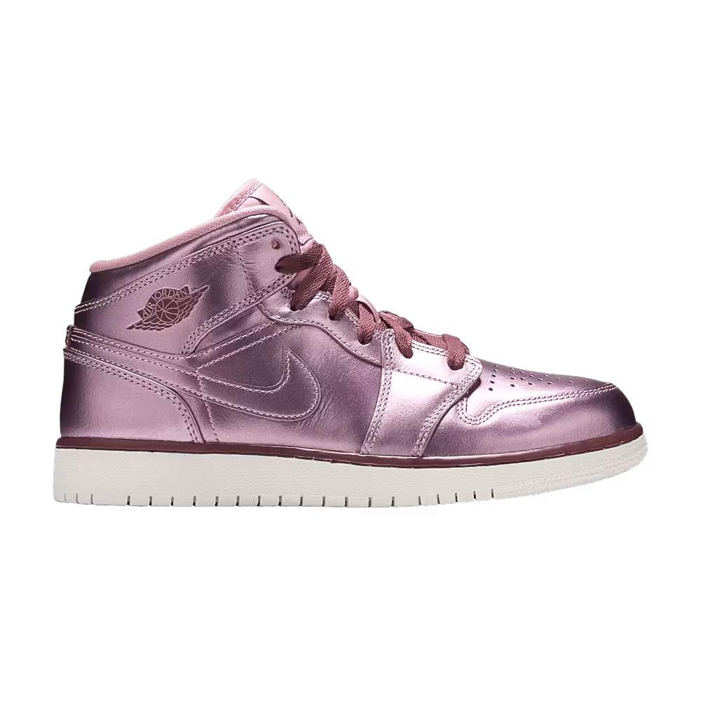 Air Jordan 1 Mid SE GS Pink Rose