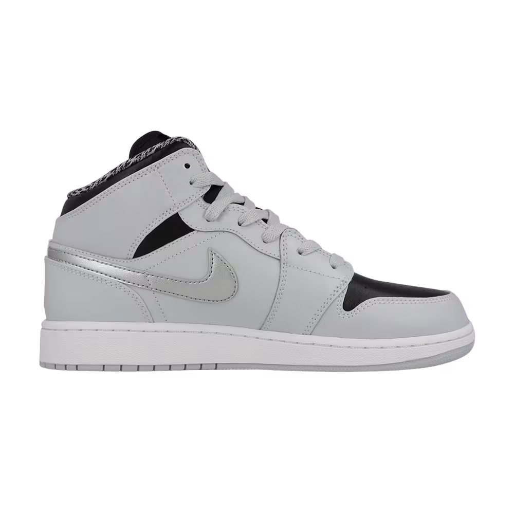 Air Jordan 1 Mid GS Pure Platinum
