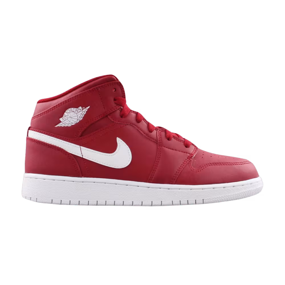 Air Jordan 1 Mid GS Gym Red