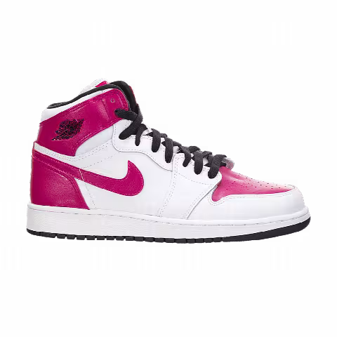 Air Jordan 1 Retro High GS 'White Sport Fuchsia'