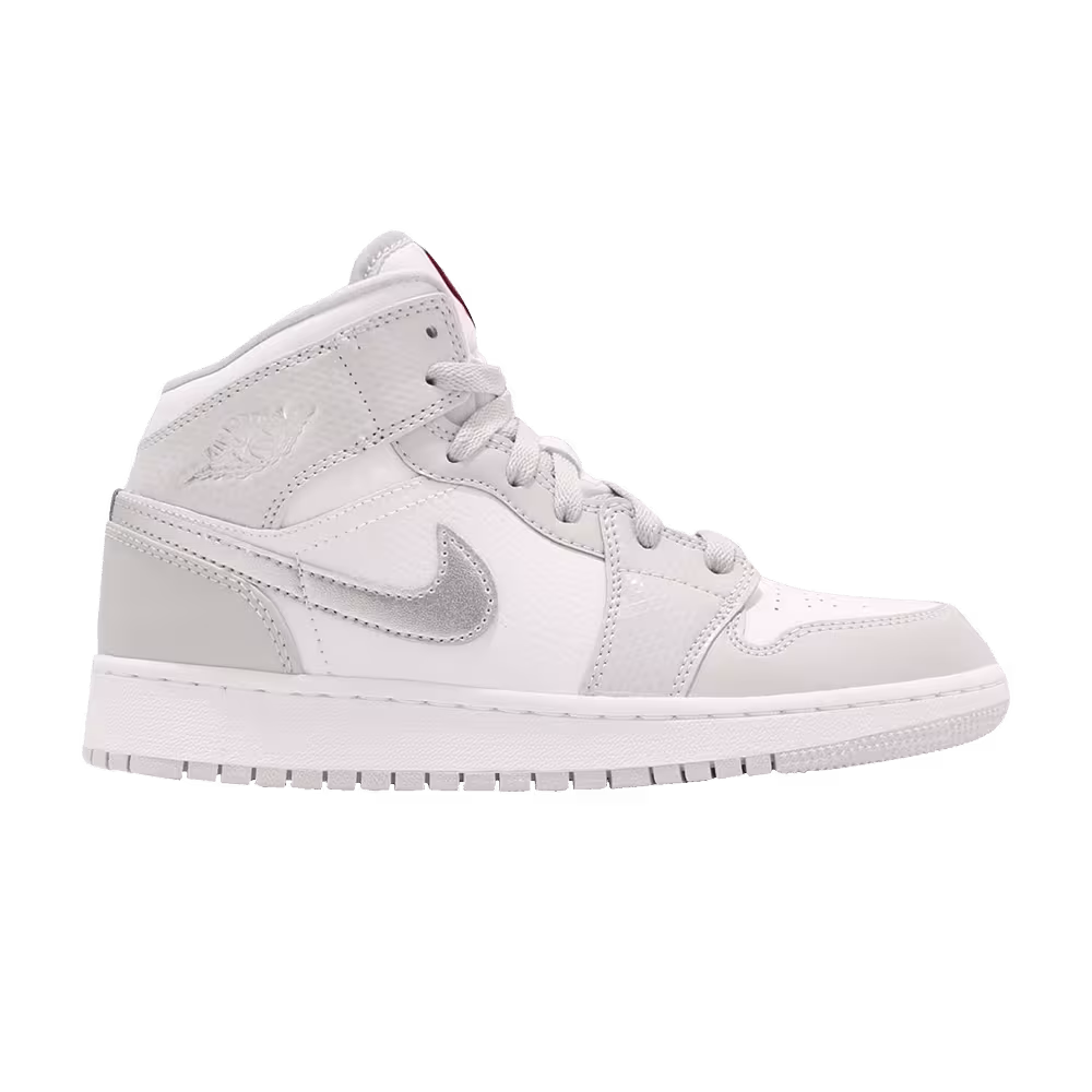 Air Jordan 1 Mid GS Grey Fog
