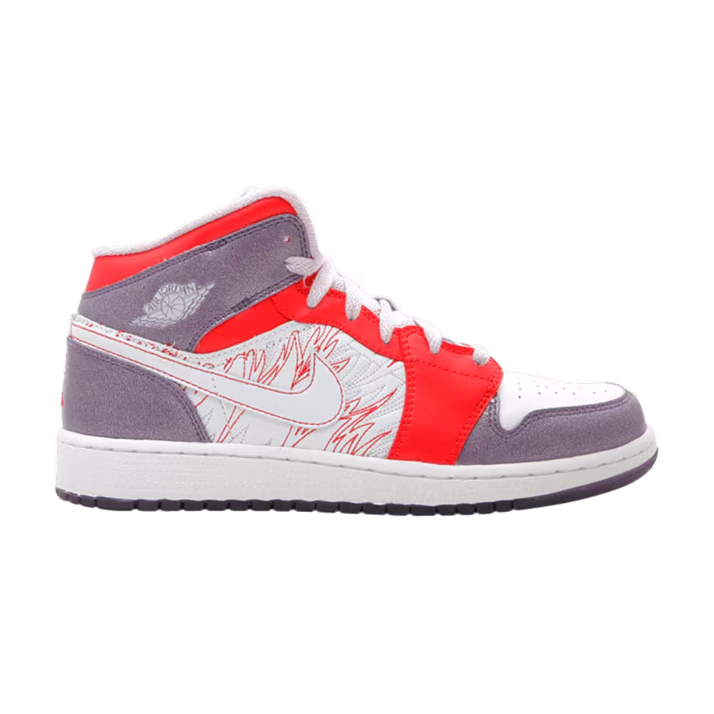 Air Jordan 1 Premium GS Grey Violet