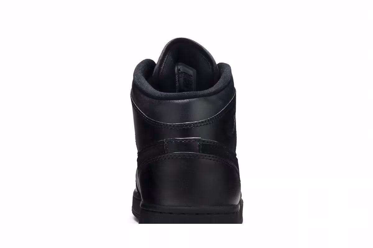 Air Jordan 1 Mid GS Deep Black, view 8