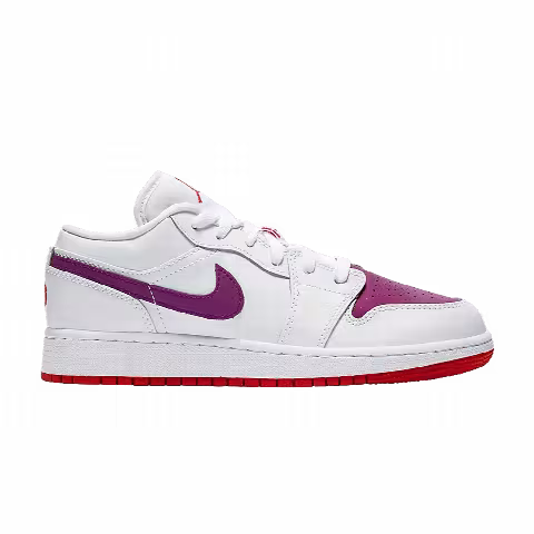 Air Jordan 1 Low GS 'White Berry'