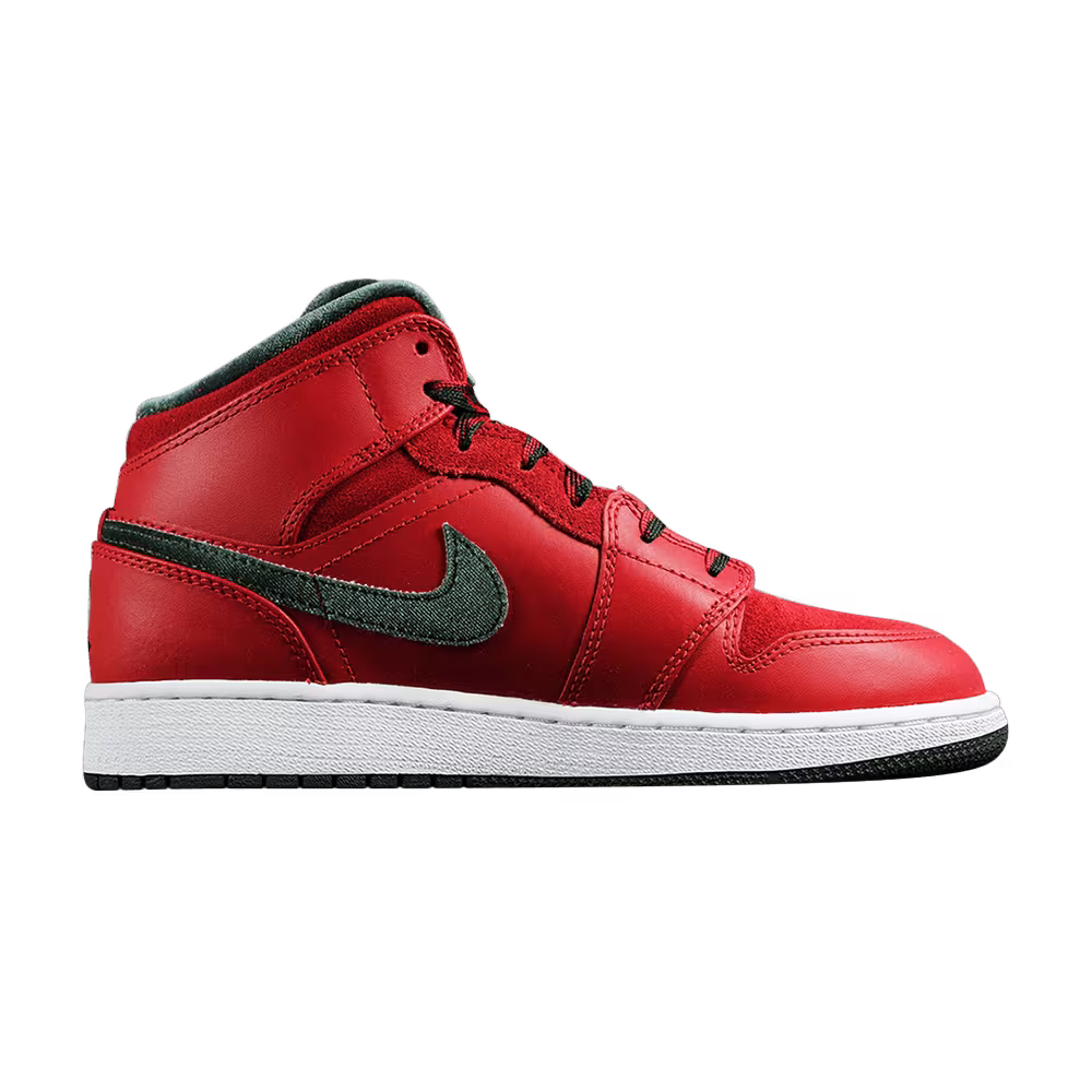 Air Jordan 1 Mid Premium BG Varsity Red