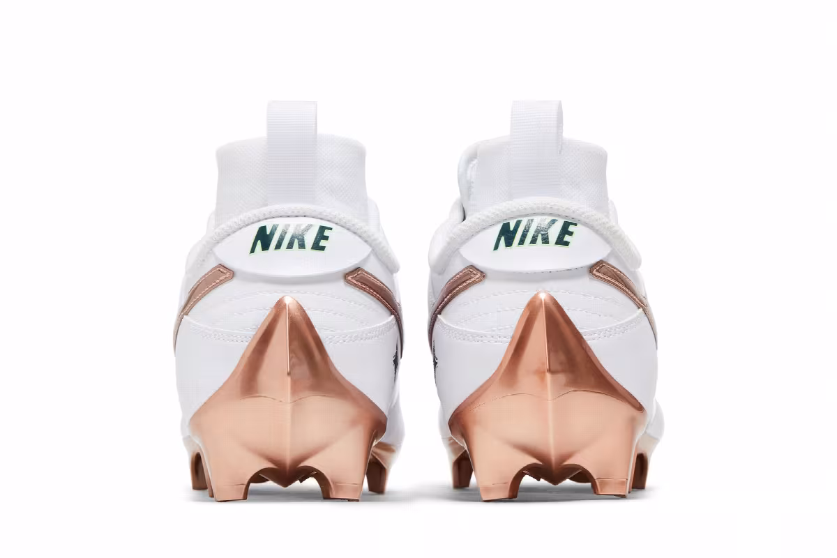 Kyler Murray x Nike Vapor Edge Dunk White Rose Gold, view 7