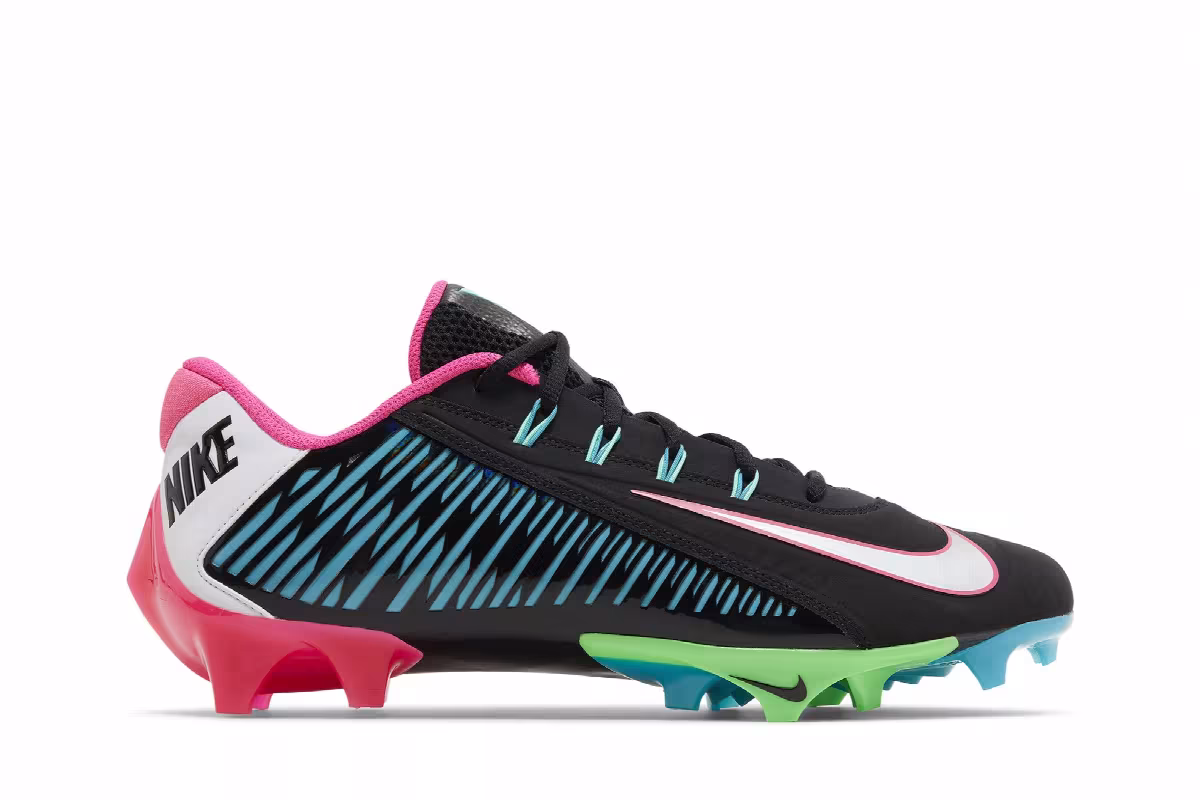 Nike Vapor Edge 360 VC Black Teal Pink, view 2